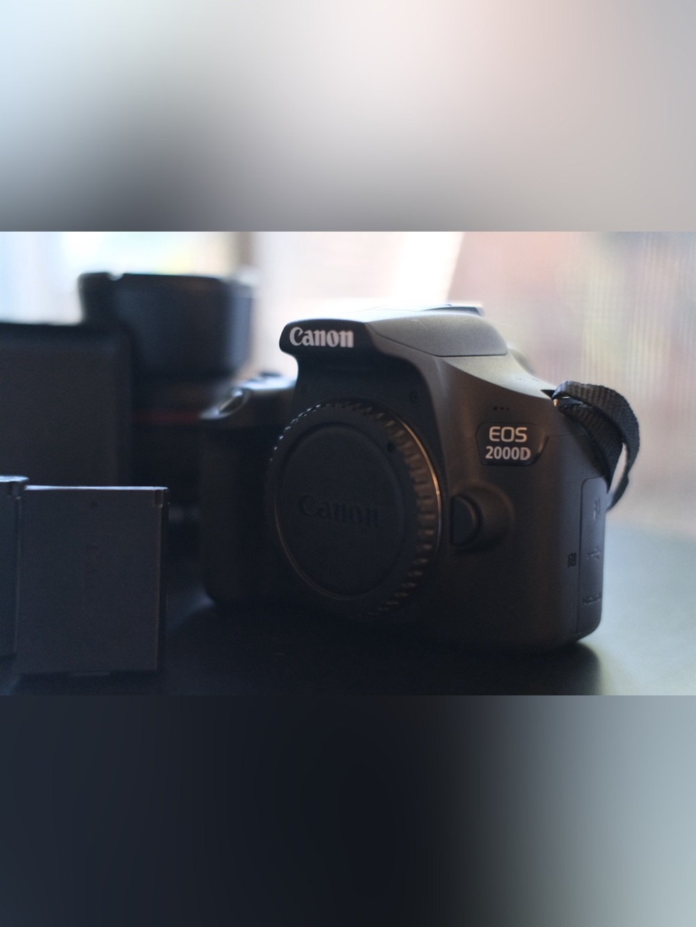 Canon EOS 2000D DSLR Camera - Black